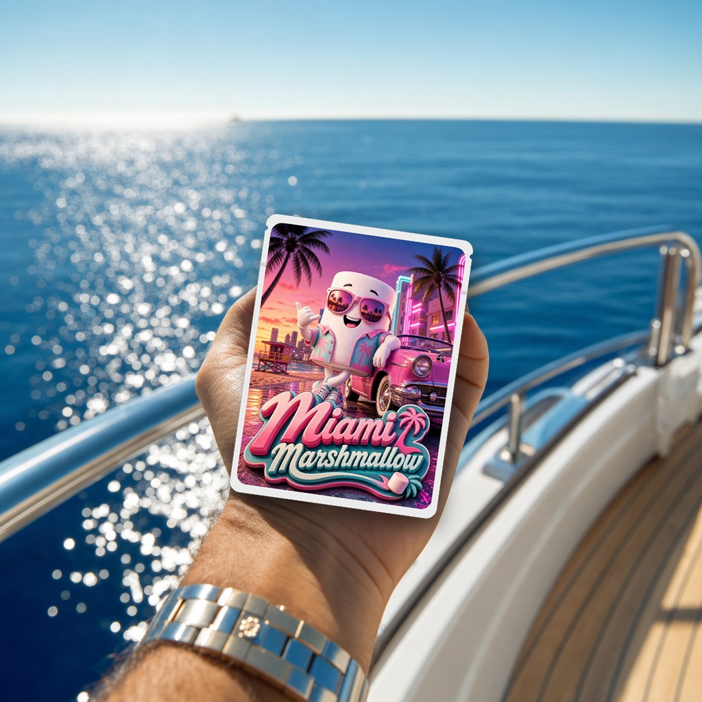 In-hand yacht — Miami Marshmallow
