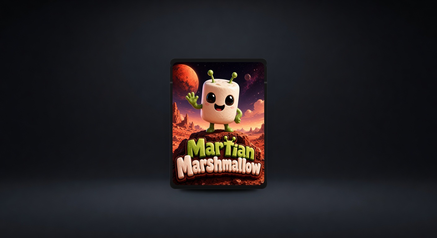 Studio dark shot — Martian Marshmallow